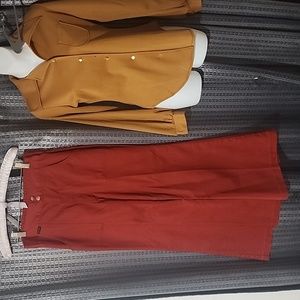 Vintage 70's Rust Colored Extra Wide Leg Wrangler's Size 11/12